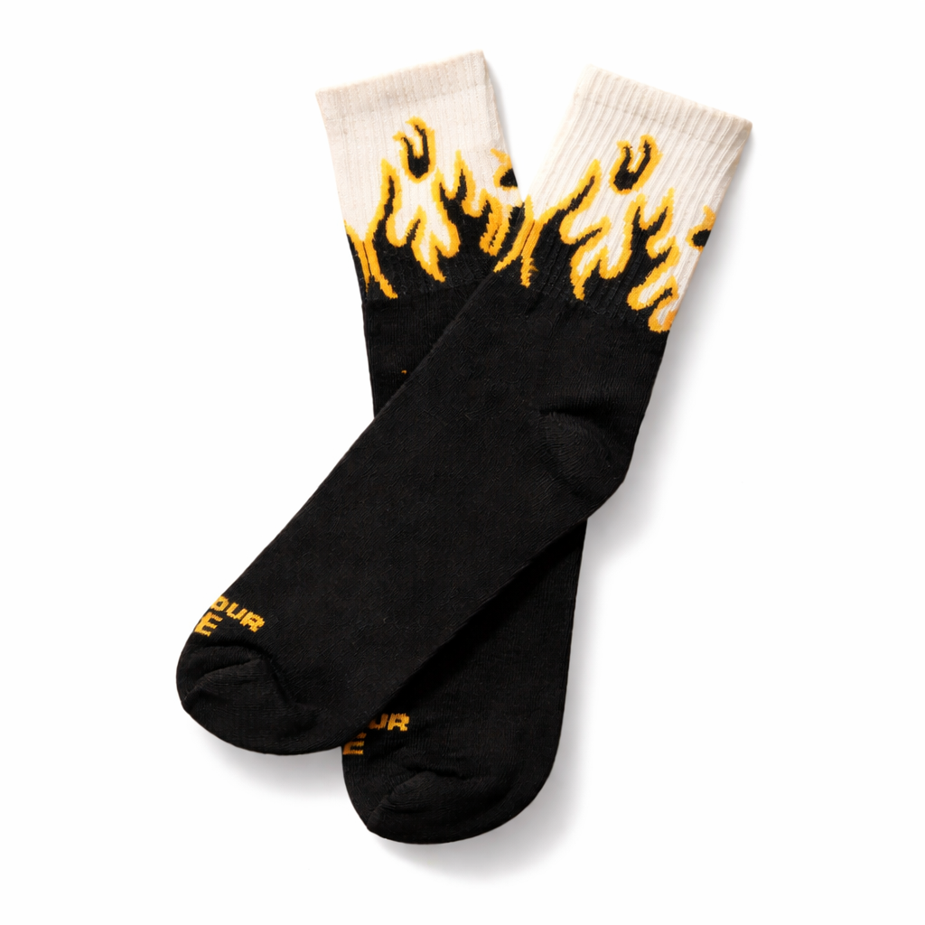 SHOCKS - A PAIR OF LIT SOCKS